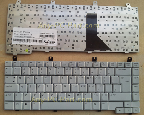 HP COMPAQ Pavilion ZV5000 Series Laptop Keyboard