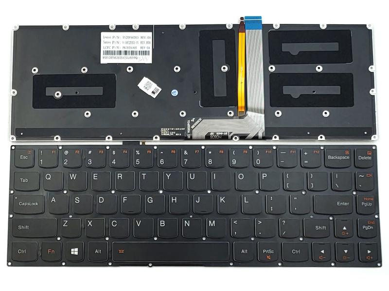 Genuine Lenovo Yoga 3 Pro 1370 Backlit Keyboard