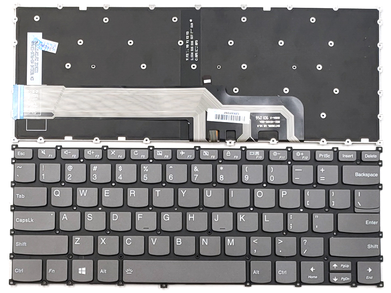 Genuine Backlit Keyboard for Lenovo XiaoXin Air-14 2019, 540S-14 Laptop
