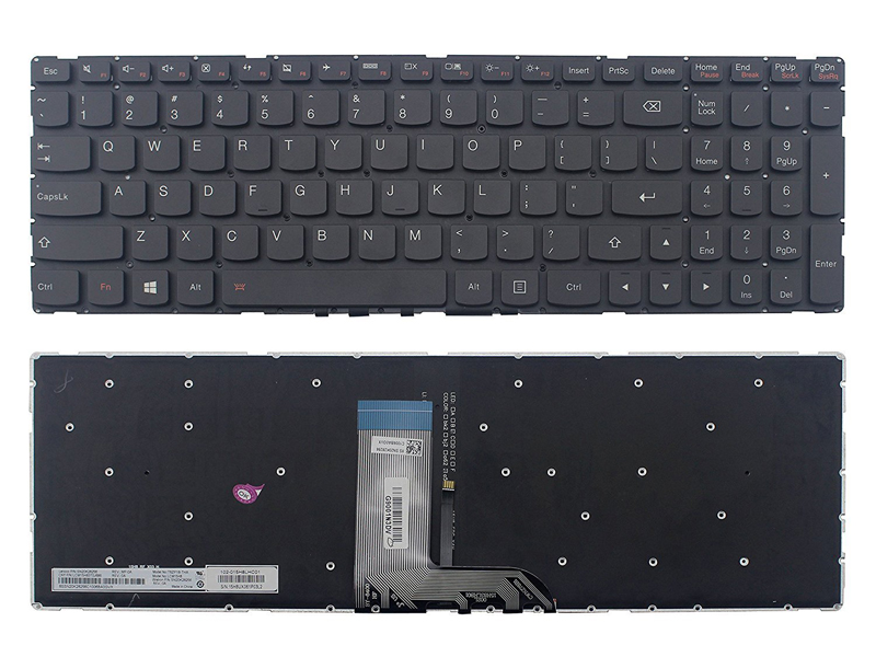 Genuine Lenovo Ideapad 700-15 700-15ISK 700-17ISK Series Backlit Keyboard