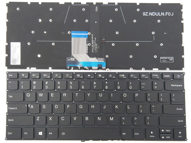 Genuine Lenovo V720-14 7000-13 Series Backlit Keyboard