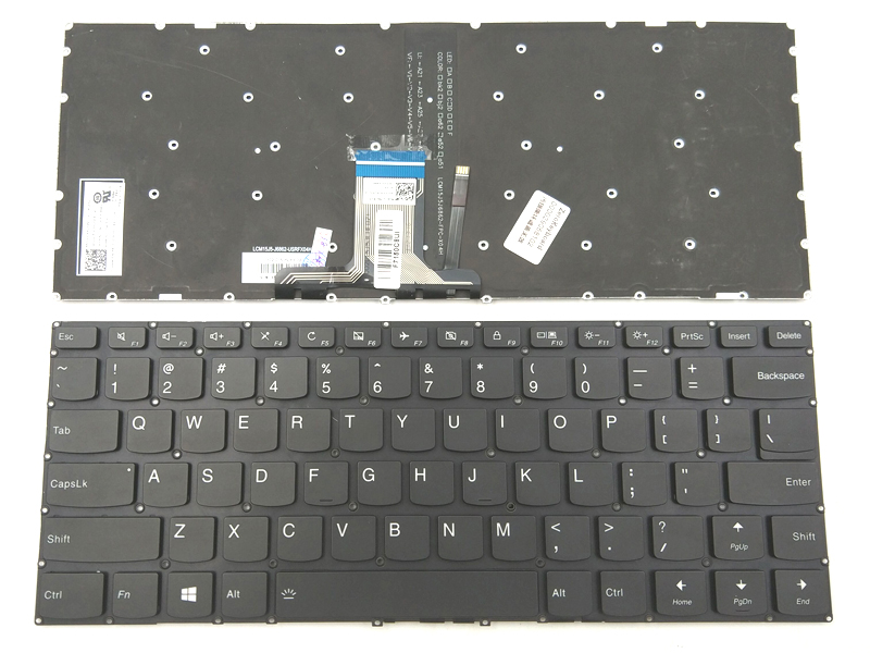 Genuine Lenovo Yoga 510-14AST 510-14IKB 510-14ISK 710-14IKB 710-14ISK 710-15IKB 710-15ISK Series Backlit Keyboard