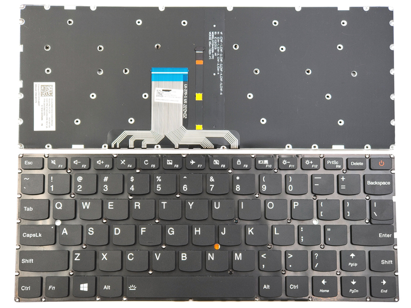 Genuine Lenovo Ideapad 710S-ISK 710S-IKB Backlit Keyboard