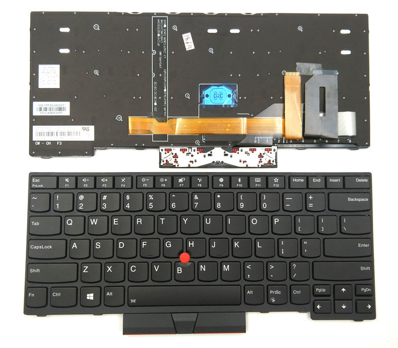 Genuine Lenovo Thinkpad T480S E480 L480 Series Laptop Backlit Keyboard