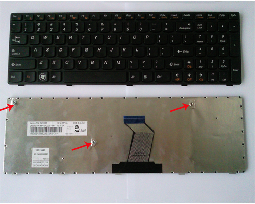 Genuine Lenovo B570 G570 V570 Z570 B590 Series Laptop Keyboard