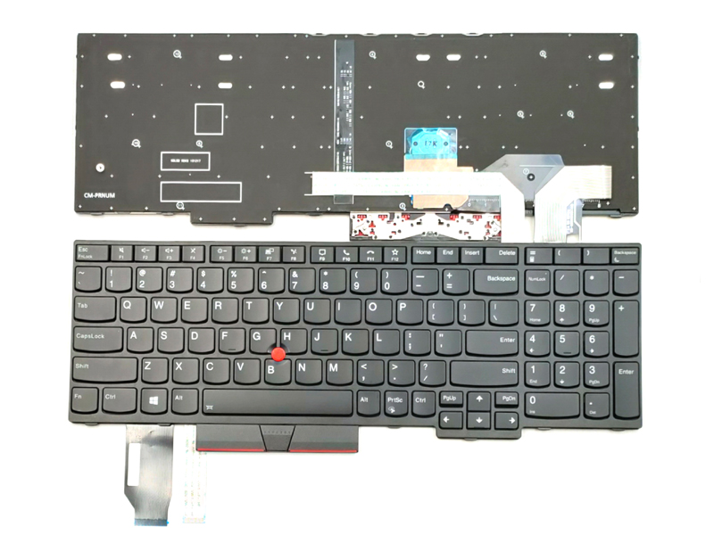 Genuine Backlit Keyboard for Lenovo ThinkPad T15 Gen 1, ThinkPad P15s Gen 1, ThinkPad T15 Gen 2, ThinkPad P15s Gen 2 Series Laptop