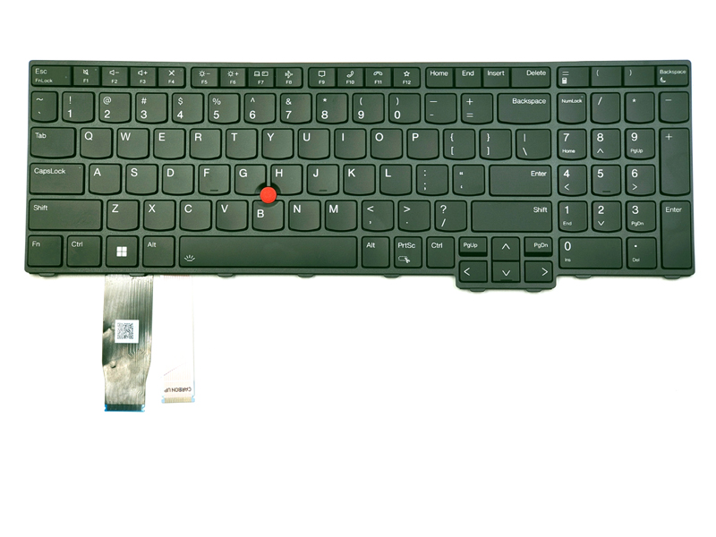 Genuine Backlit Black Keyboard for Lenovo Thinkpad T16 Gen 1, P16s Gen 1, L15 Gen 3 Series Laptop