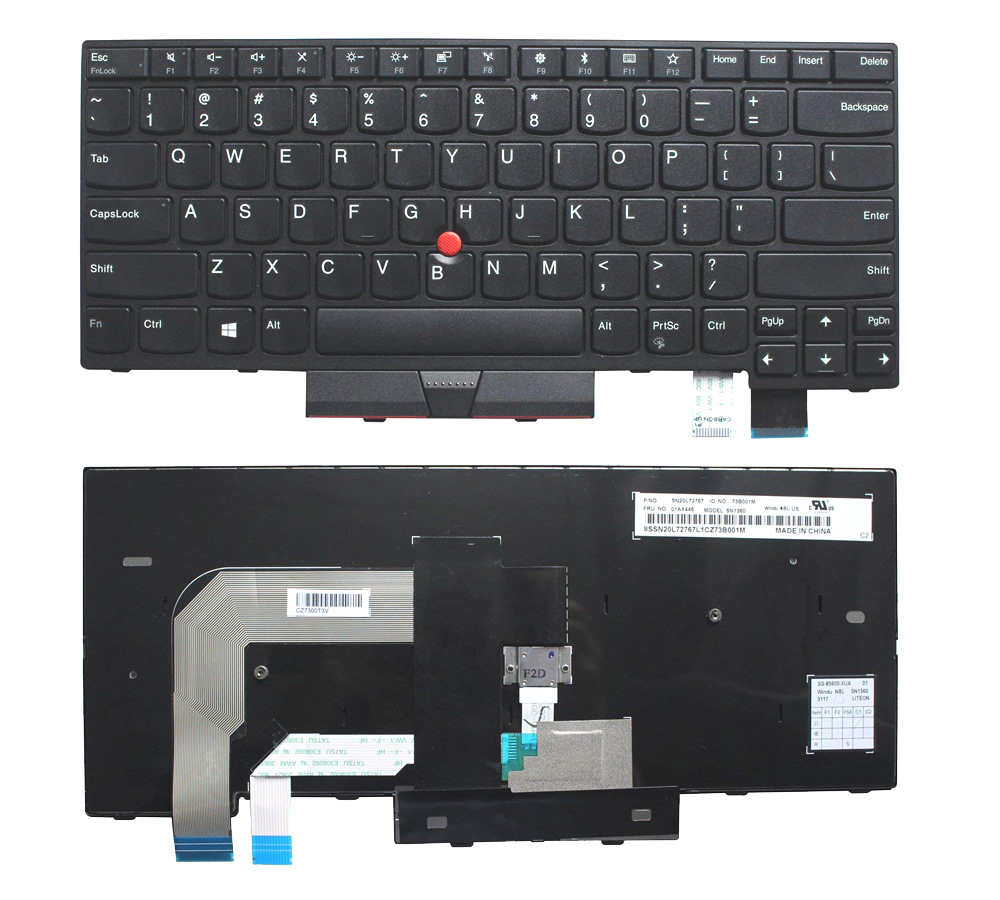 Genuine Lenovo Thinkpad T470 Series Laptop Keyboard
