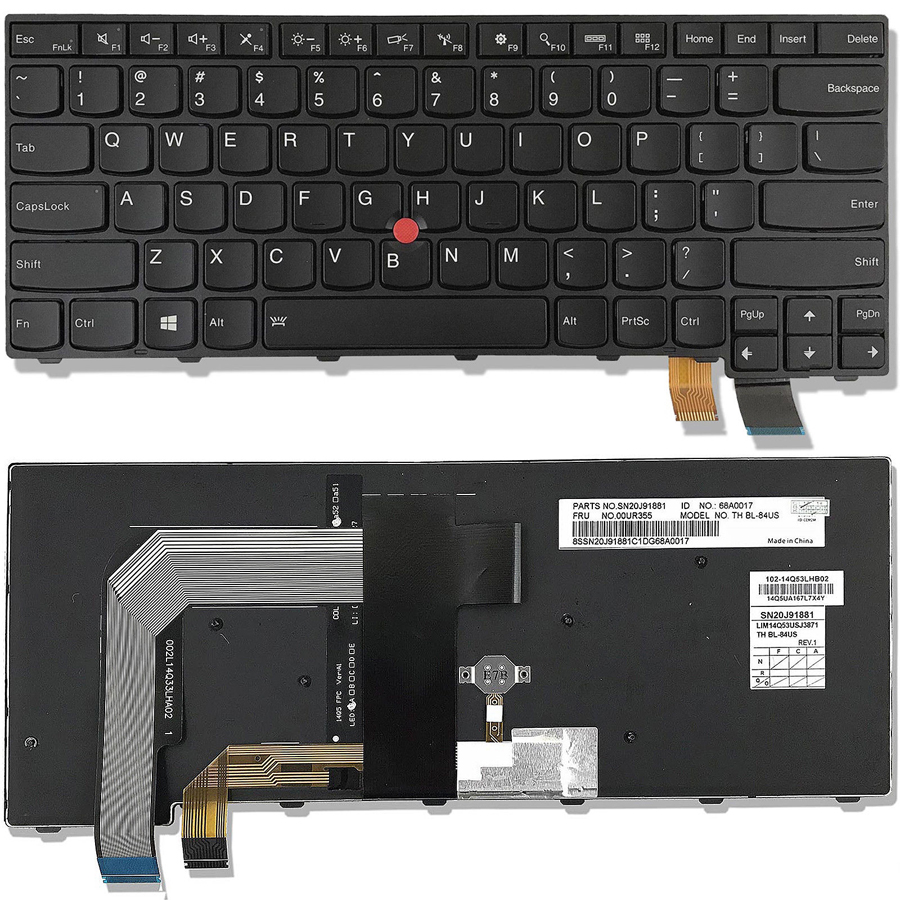 Genuine Lenovo Thinkpad T470P Series Laptop Keyboard