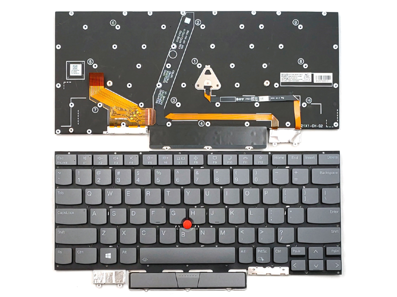 Genuine Backlit Keyboard For Lenovo ThinkPad X1 YOGA 2021 Laptop