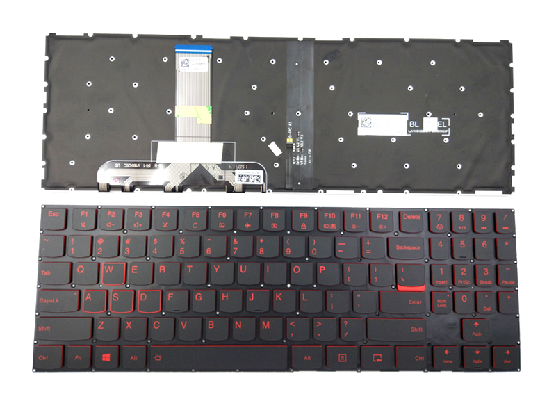 Genuine Lenovo Legion Y520 Y720 Series Laptop Keyboard With Backlit
