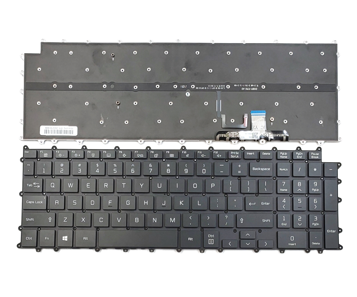 Genuine Backlit Keyboard For LG Gram 17Z90P 17Z95P Series Laptop