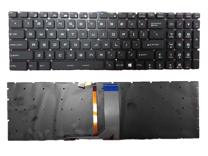 Genuine MSI GT62 GT72 GS60 GS70 GE62 GE72 GL62 GL72 GP62 GP72 RGB Backlit Keyboard
