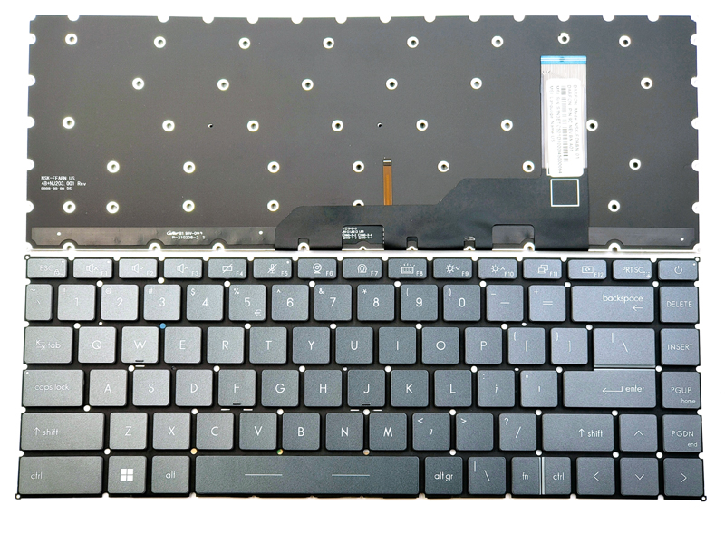 Genuine Backlit Keyboard For MSI Modern 14-B10 14-B11 15-A11, Summit B14-A11 E14-A11 B15-A11,Creator 15-A10 15M-A9 15M-A10, Prestige 14-A11 15-A11 15-A12, Stealth 15M-A11, WS66 Series Laptop