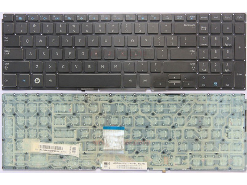 Genuine Samsung NP700Z5A NP700Z5B NP700Z5C Series Laptop Backlit Keyboard -- without Frame