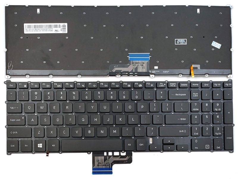 Genuine Backlit Keyboard for Samsung NP740U5M NP740U5L 740U5M 740U5L Series Laptop