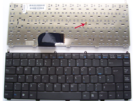Original SONY VAIO VGN FE, VGN AR Series Laptop Keyboard -- [UK Layout, Black]