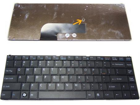 Original SONY VAIO VGN N Series Laptop Keyboard -- [Color:Black]