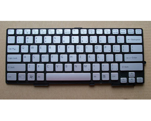 Genuine New SONY VAIO S13 SVS13 Series Laptop Keyboard Silver