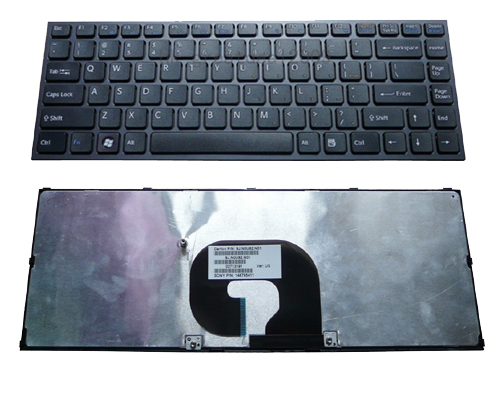Genuine New Sony VAIO VPC-Y, VPCY Series Laptop Keyboard - Black Keys With Black Frame