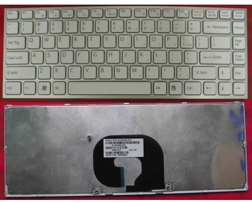 Genuine New Sony VAIO VPC-Y, VPCY Series Laptop Keyboard - White