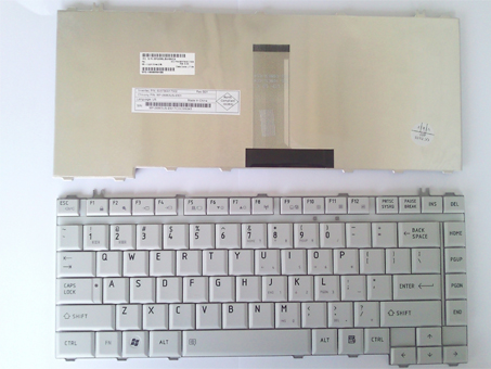 Genuine Keyboard for Toshiba Satellite A200 A205 A300 A305 A355 M200 M205 M300 M305 L300 L305 L450 L455 L510 L515 L500 L505 A500 A505 Laptop -- [Color: Grey]