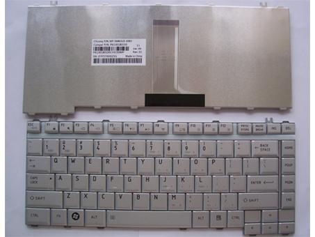 Genuine Toshiba Satellite A200 A205 A210 A215 A355 Laptop Keyboard -- [Color:Silver]