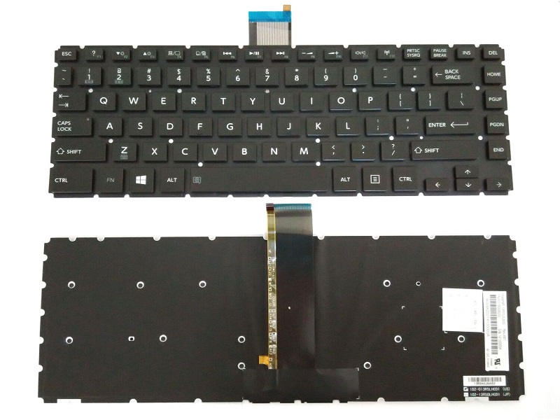 Genuine Backlit Keyboard for Toshiba Satellite E45-B E45D-B E45DT-B E45T-B Series Laptop