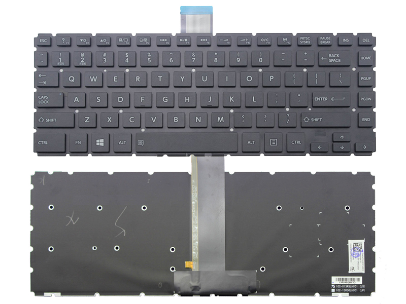 Genuine Backlit Keyboard for Toshiba Satellite L40-B L45-B S40-B S45-B E45W-C Laptop