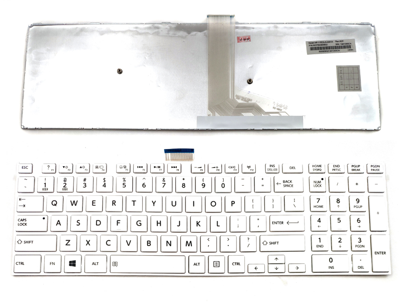Genuine Keyboard for Toshiba Satellite L50 L55 L70 L75 S50 S55 E55 C70 C75 Laptop