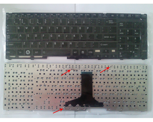 Genuine Keyboard for Toshiba Satellite P750 P755 P750D P755D P770 P775 P770D P775D Series Laptop