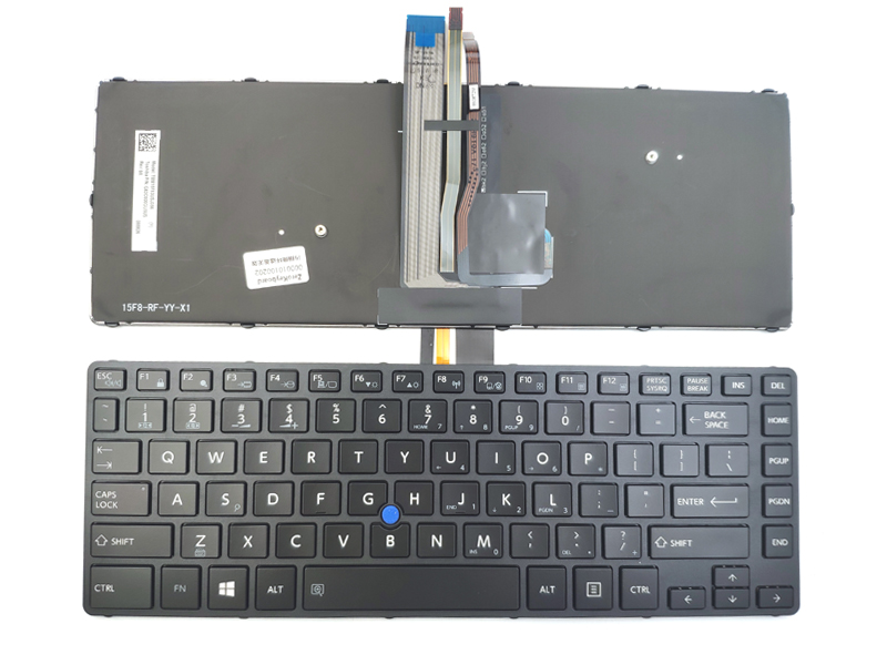 Genuine Backlit Keyboard for Toshiba Portege R30-30 Laptop