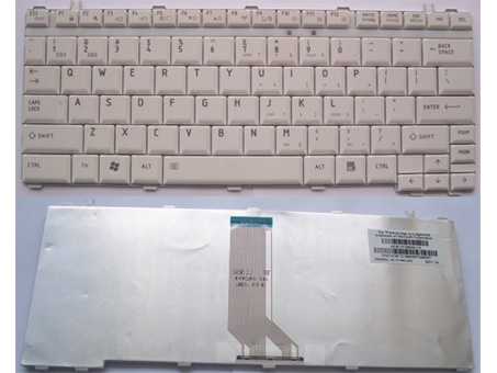 New Original Toshiba Satellite U400 U405 A600, Portege M800 Keyboard -- [Color: White]
