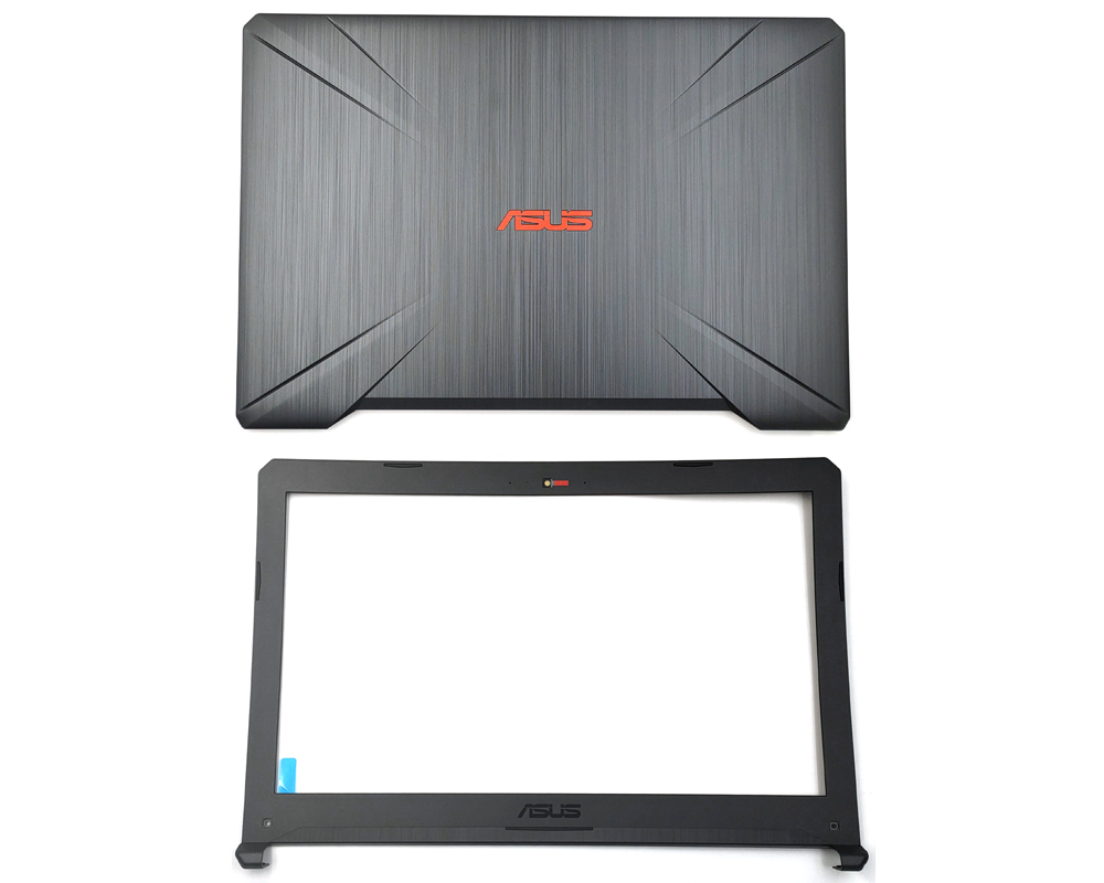 Genuine LCD Back Cover & Front Bezel for Asus TUF Gaming FX504 FX504GD FX504GE FX504GM FX80