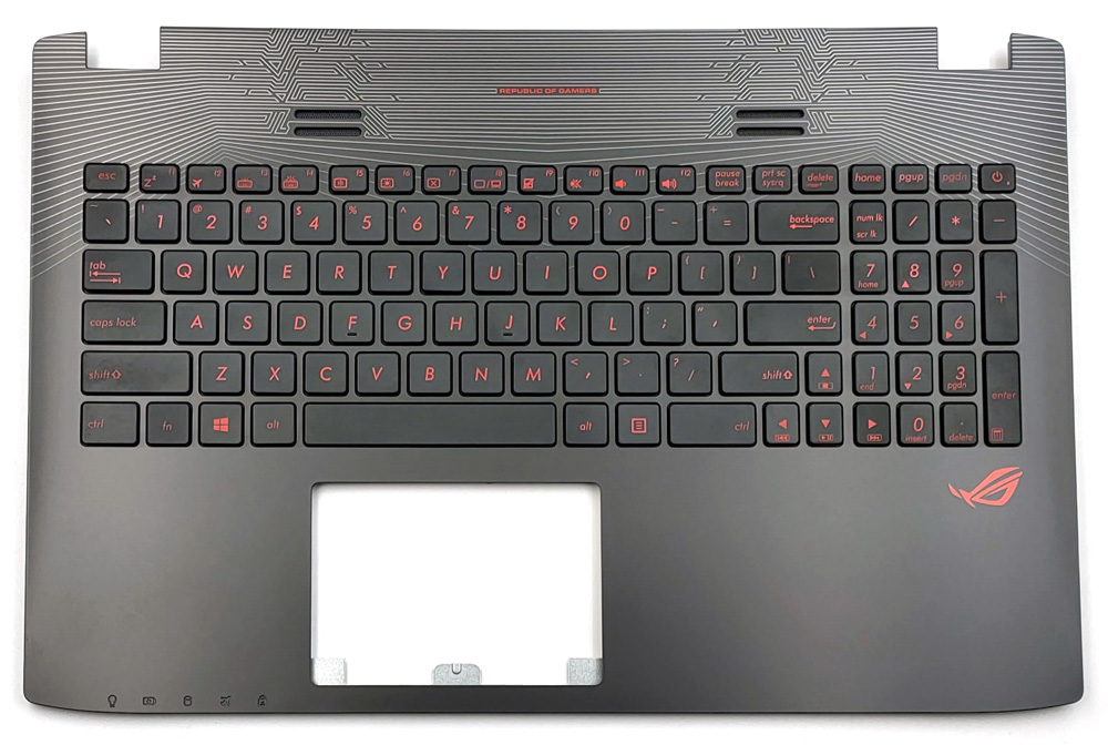 Genuine Asus GL552 Series Laptop Palmrest Case Cover & Backlit Keyboard